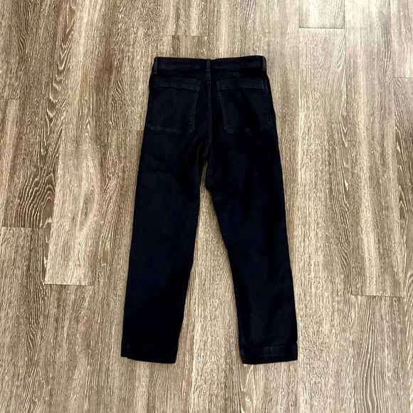 Everlane The Slim Leg Crop Jeans Navy Pants High Rise Size 8 Minimalist Style‎ - Picture 7 of 9